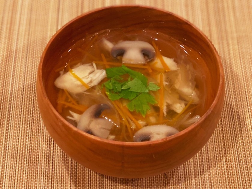 野菜たっぷりナンプラースープ[魚醤]