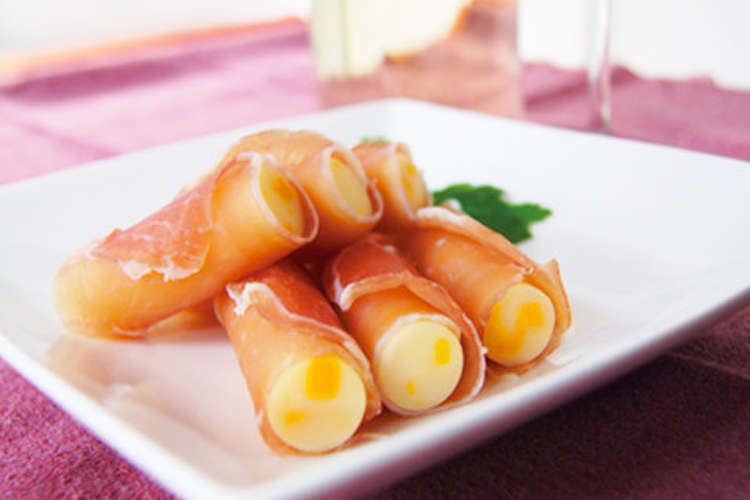ワインに合う簡単おつまみ 生ハム巻き レシピ 作り方 By 丸善チーかま クックパッド 簡単おいしいみんなのレシピが350万品