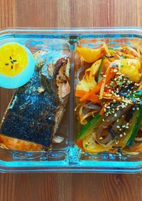 こんにゃくで簡単おかず、ダイエット弁当⑨