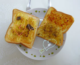 うまい棒トースト