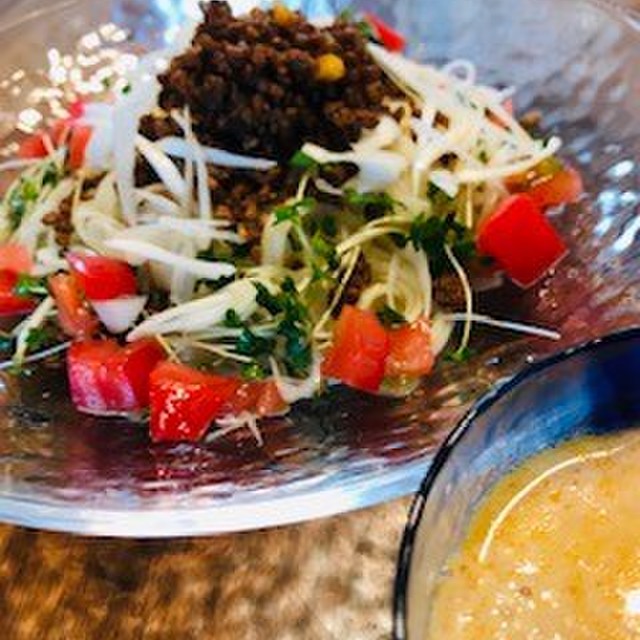 そうめんで作る 担々麺風 冷やしつけ麺 レシピ 作り方 By ミックスベジタブル クックパッド 簡単おいしいみんなのレシピが352万品