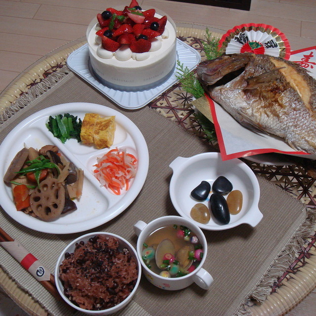 祝 １００日 ミぃコ家のお食い初め レシピ 作り方 By ミぃコ クックパッド 簡単おいしいみんなのレシピが374万品