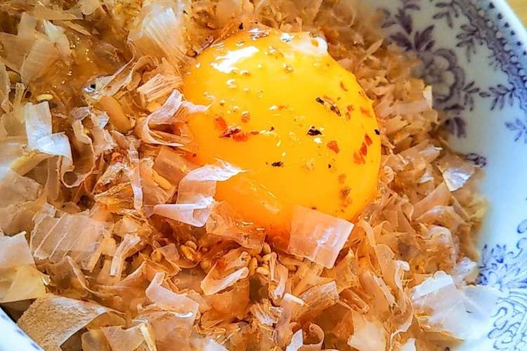 超簡単 鰹節とチーズの卵ご飯 レシピ 作り方 By 栗嫌いのまろん クックパッド