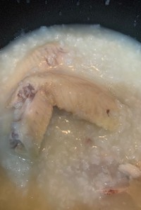 サムゲタン風鶏手羽スープ