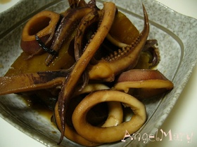 ♪イカとサツマイモの煮物♪