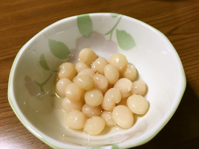 七夕白ささぎの煮豆の写真
