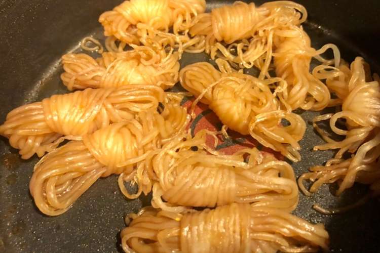 小結びしらたきの甘辛焼き レシピ 作り方 By 豆苗 クックパッド 簡単おいしいみんなのレシピが352万品