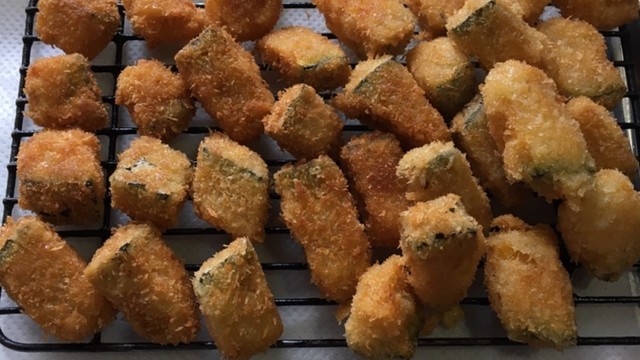 はずれかぼちゃのフライ かぼちゃ大量消費 レシピ 作り方 By Mugi163 クックパッド