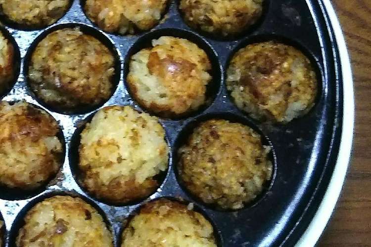 たこ焼き器で炊き込みご飯のライスボール レシピ 作り方 By Sakieiyou クックパッド 簡単おいしいみんなのレシピが352万品