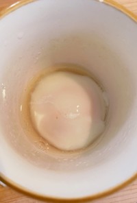 レンジで作る簡単温泉卵(ゆで卵風も！)