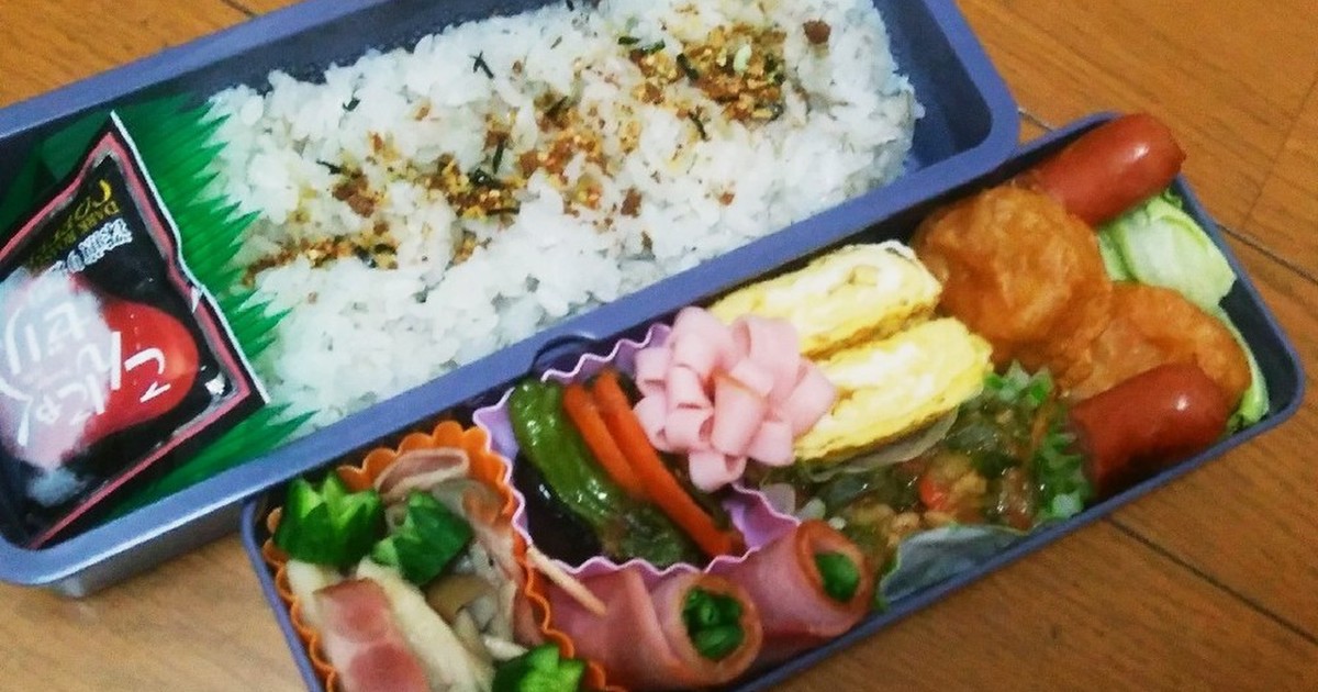 男子高校生のお弁当(記録用) by こうもとさん 【クックパッド】 簡単おいしいみんなのレシピが369万品