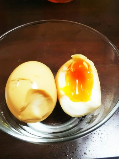 超簡単 味付け卵の写真