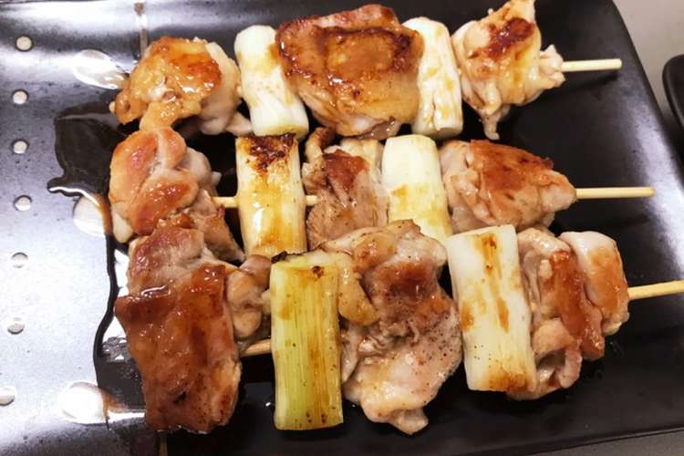 子供大好き フライパン焼き鳥ねぎま レシピ 作り方 By ともみんぐママ クックパッド