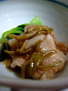 豚腹茆露《ぶたばらじゅんさいつゆ》
