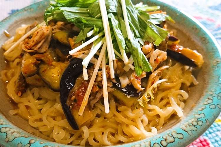 ナスとサラダチキンの麻辣冷やし中華 レシピ 作り方 By カレープリンセス クックパッド 簡単おいしいみんなのレシピが359万品