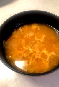キムチで作る即席酸辣湯の作り方