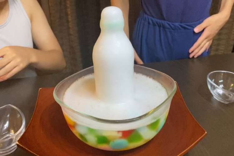白玉入り噴水フルーツポンチ レシピ 作り方 By Kyoko0608 クックパッド 簡単おいしいみんなのレシピが371万品