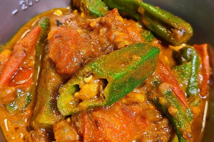 ビンディマサラ オクラ トマト本格カレー レシピ 作り方 By Pipikikiki クックパッド 簡単おいしいみんなのレシピが349万品