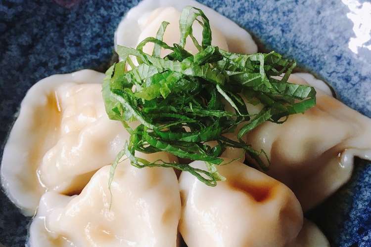 レンジで簡単 ポン酢で食べる冷凍水餃子 レシピ 作り方 By 大阪王将 クックパッド 簡単おいしいみんなのレシピが353万品