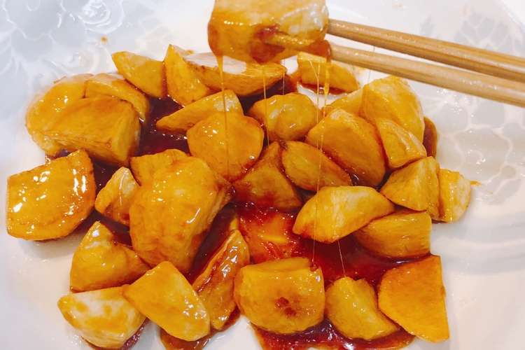拔丝土豆 砂糖かけじゃがいも 中華料理 レシピ 作り方 By Jenaee クックパッド 簡単おいしいみんなのレシピが352万品