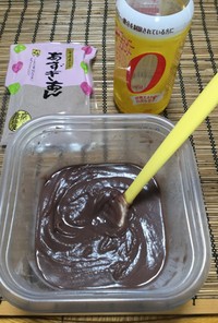 ダイエットに♪簡単レンジで低糖質こしあん