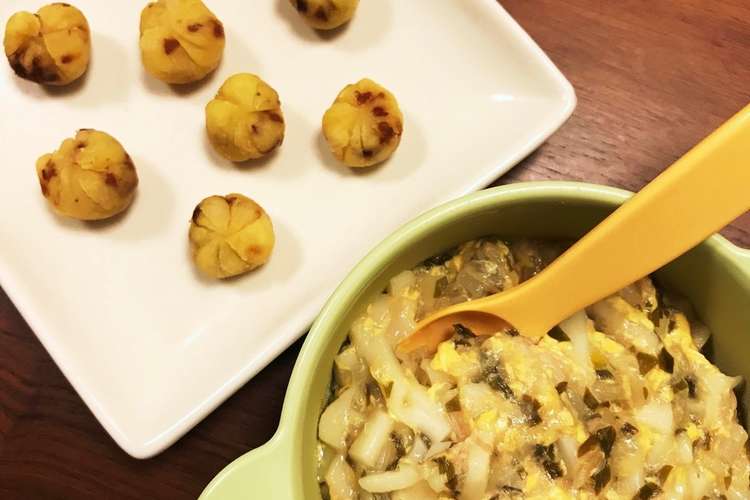 離乳食後期に ツナとわかめのとろ玉うどん レシピ 作り方 By もちねこ クックパッド 簡単おいしいみんなのレシピが360万品