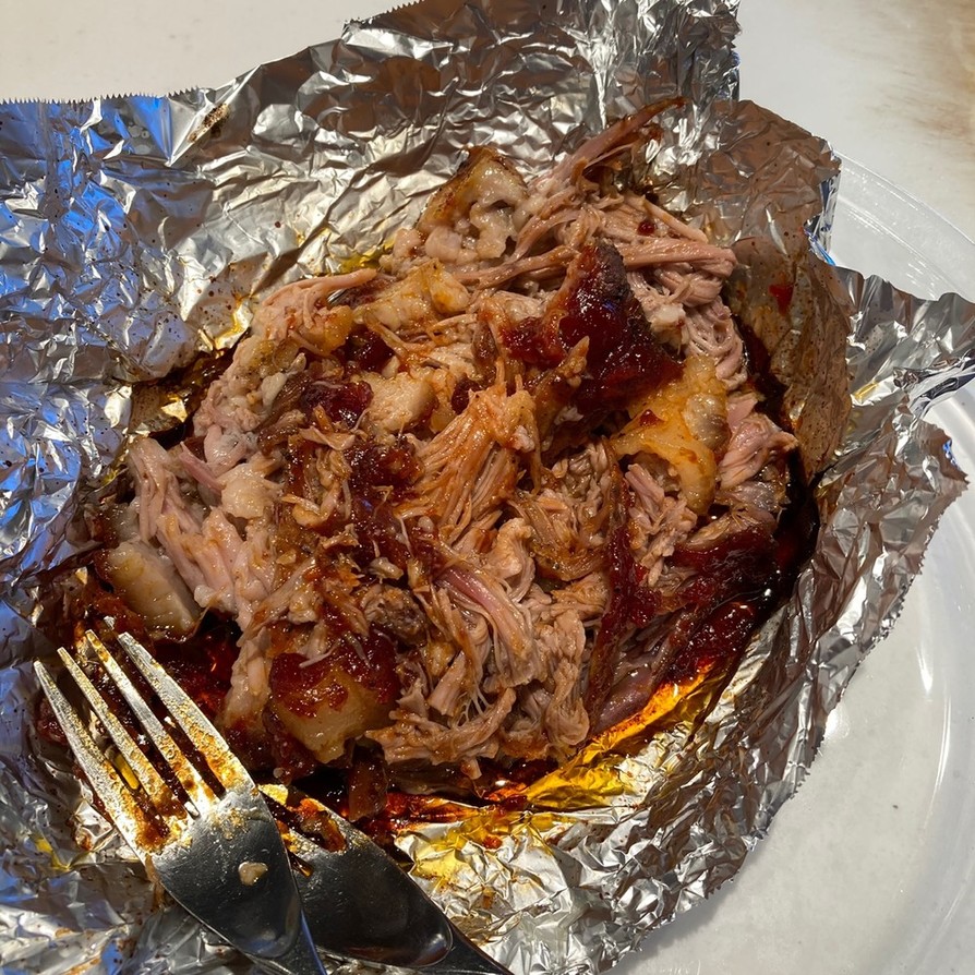 プルドポークプレッツェルスライダーのレシピ