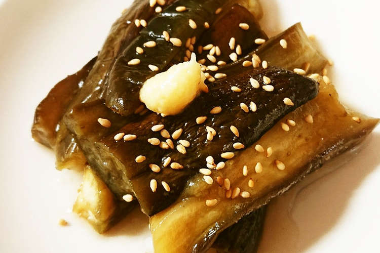 簡単 夏に食べたいさっぱり茄子の煮浸し レシピ 作り方 By ぐぴぴ クックパッド 簡単おいしいみんなのレシピが360万品