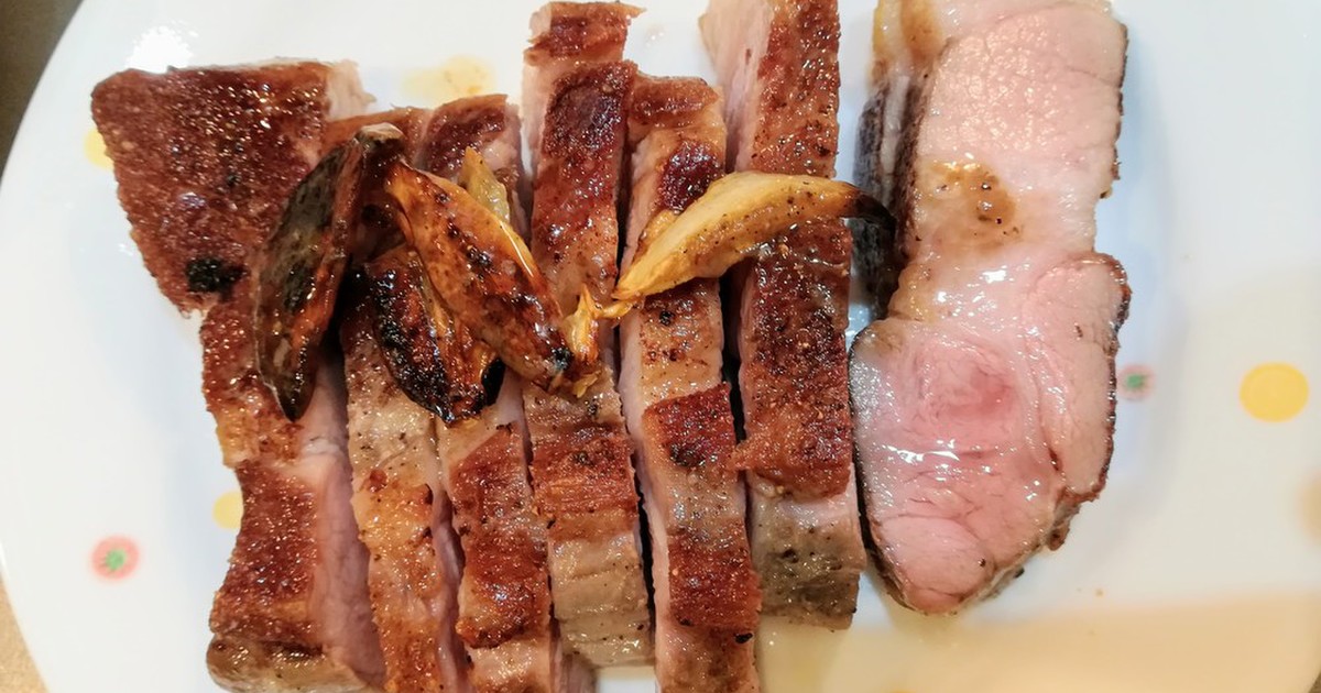 豚肩ロース低温調理後ロースト レシピ 作り方 By Keiichicb クックパッド 簡単おいしいみんなのレシピが367万品