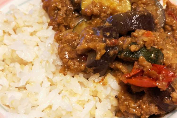 超簡単 レンジで夏野菜キーマカレー レシピ 作り方 By Kayokotori クックパッド