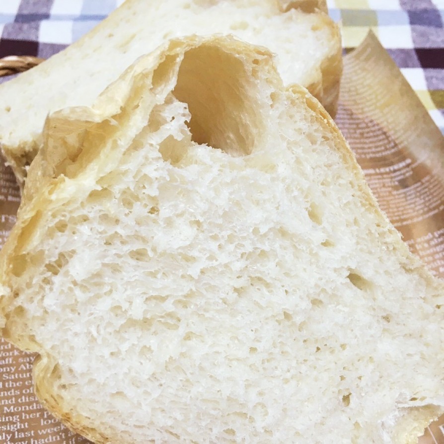 オリーブオイルでパリふわHB食パンの画像