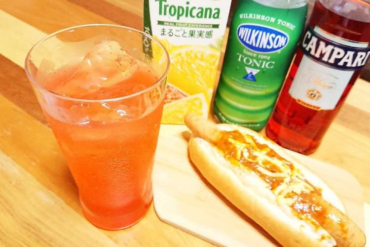 駆けつけ一杯 お家で簡単 スプモーニ レシピ 作り方 By 風来坊gen クックパッド 簡単おいしいみんなのレシピが363万品