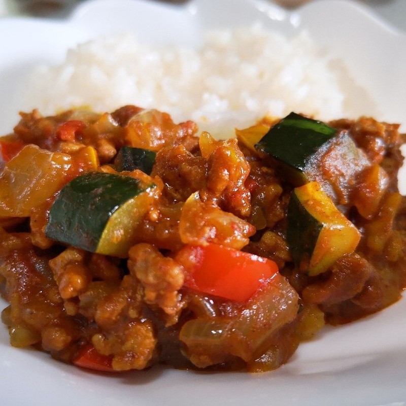 みんなが作ってる 夏野菜 キーマカレー トマト缶のレシピ クックパッド 簡単おいしいみんなのレシピが357万品