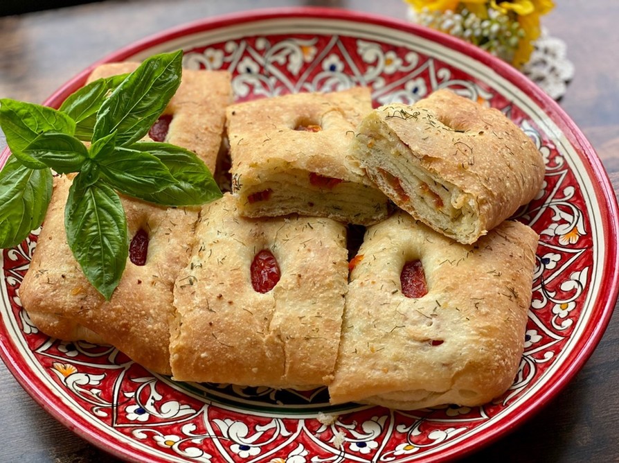 ウズベキスタン♡ママのドライトマトパン②の画像