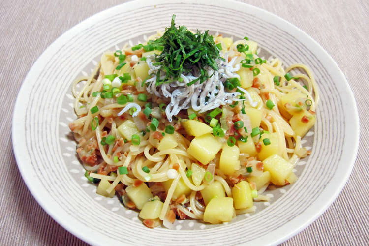 納豆とじゃがいものスパゲッティ レシピ 作り方 By クックgonbao クックパッド 簡単おいしいみんなのレシピが356万品