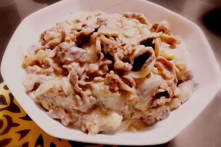 パパ料理 牛肉のサワークリーム煮 レシピ 作り方 By Harvest クックパッド