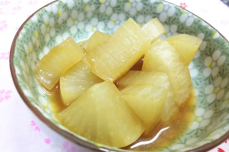 レンジで大根の煮物 レシピ 作り方 By Yaichin クックパッド 簡単おいしいみんなのレシピが352万品