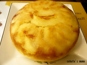 超簡単!炊飯器におまかせ梨のケーキ☆