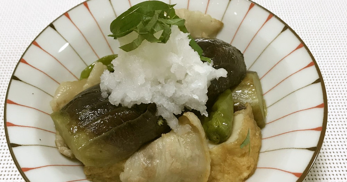 野菜ソムリエ】京山科なすの煮びたし レシピ・作り方 By 京都府 【クックパッド】 簡単おいしいみんなのレシピが363万品