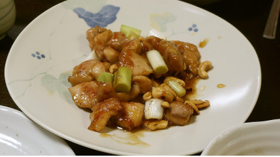 鶏肉とカシューナッツの中華炒めの写真