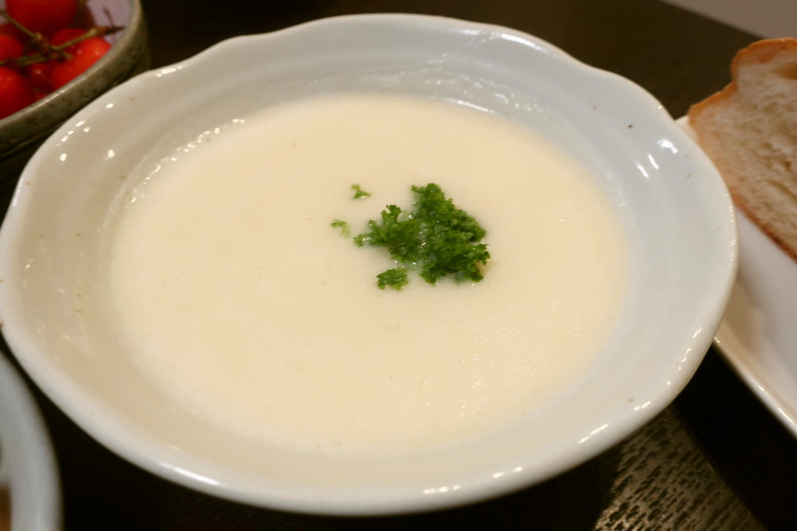 ビシソワーズ　冷たいジャガイモのスープの画像