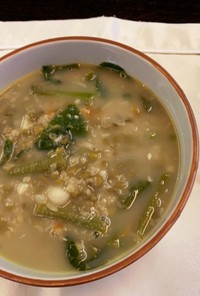 食べるスープ：フィリピン風緑豆のスープ