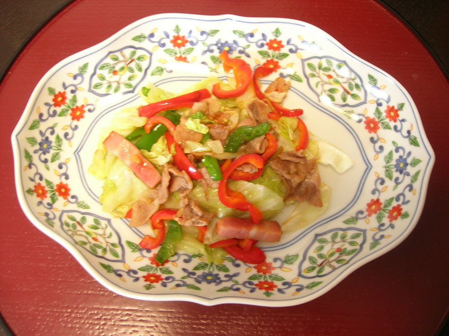 由香的什錦蠔油炒菜の画像