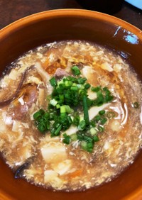 本格酸辣湯(サンラータン)スープ