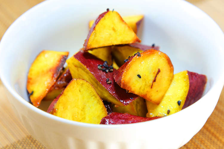 オーブンレンジで簡単 大学いも レシピ 作り方 By 小泉成器 公式 クックパッド 簡単おいしいみんなのレシピが355万品