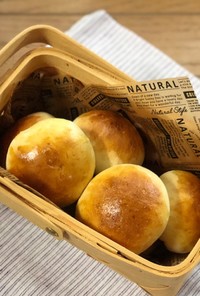 ふんわりレンジ発酵パン
