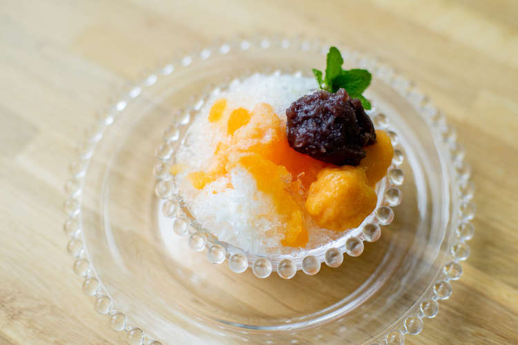 にんじんかき氷 レシピ 作り方 By 各務原市 クックパッド 簡単おいしいみんなのレシピが355万品