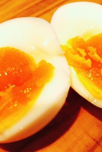 【簡単】基本の半熟茹で卵（半熟度　8割）