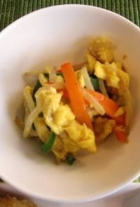 野菜の卵炒め（透析食）