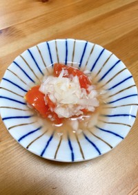 トマトと玉ねぎのさっぱり酢サラダ☆